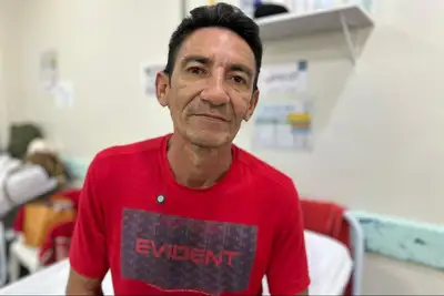 notícia: ‘Fui bem acolhido e já fiz eletro e ecocardiograma’, relata paciente atendido na cardiologia 24h do Hospital de Emergência em Macapá