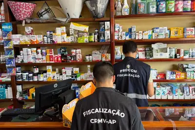 notícia: No mês de conscientização e prevenção contra maus-tratos e crueldade animal, Governo do Amapá realiza ação conjunta em pet shops e casas agropecuárias