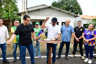 notícia: Governo do Amapá assina ordem de serviço da nova Delegacia de Calçoene e fortalece segurança pública na fronteira