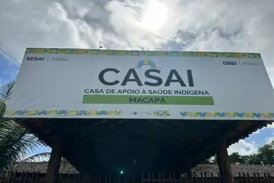 notícia: Governo do Amapá reforça assistência à saúde indígena durante programação do Abril Indígena na Casai