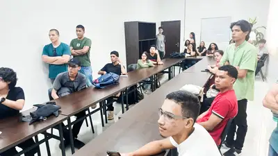 galeria:  Intercâmbio Tecnológico Acadêmicos do IFAP conhecem Sistemas de Geoprocessamento da SEMA
