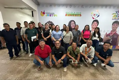 notícia: Governo do Amapá dialoga com lideranças indígenas para fortalecer educação e infraestrutura escolar