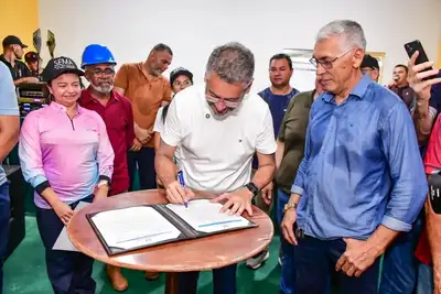 notícia: Governo do Amapá concede licenciamento que beneficia 700 cooperados em garimpo do município de Calçoene