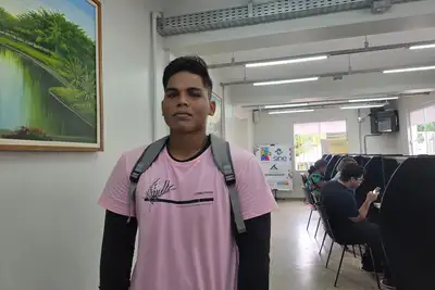 Jovem Kildery Fernandes Moura