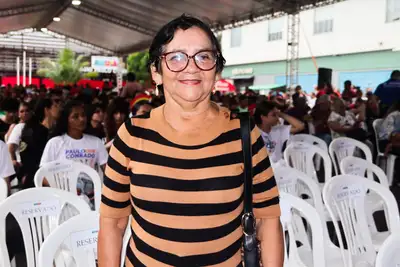 Depois de duas décadas de dedicação ao espaço, Dona Iolanda do Vale celebrou a nova fase do Ginásio