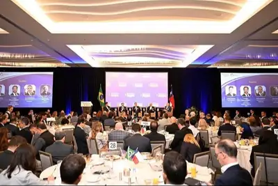 notícia: Nos EUA, Governo do Amapá tem voz ativa no maior evento de petróleo do mundo
