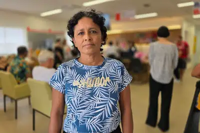 notícia: 'Perdi minha filha para o câncer, mas sigo lutando', diz paciente ao receber alta da radioterapia na véspera do Dia das Mães