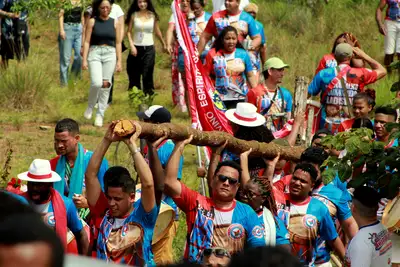 Galeria: Corte do Mastro Mantém Tradição do Ciclo do Marabaixo no Amapá