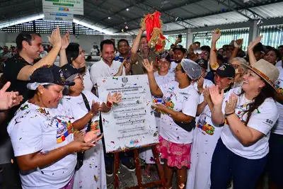 notícia: Governo do Amapá entrega Feira do Produtor do Jardim Felicidade e fortalece a estrutura da agricultura familiar