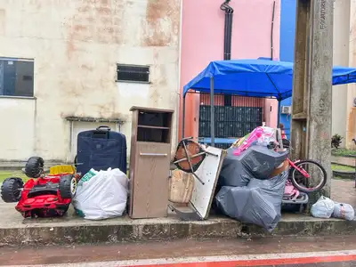 notícia: Mutirão de limpeza abre programação de aniversário de dois anos do Residencial Vila dos Oliveiras, em Macapá