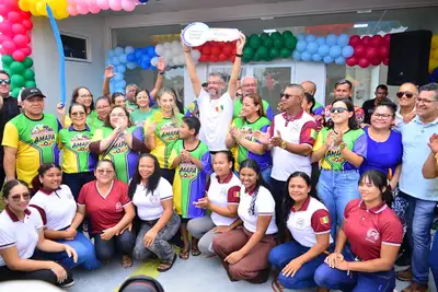 notícia: Governador Clécio entrega chaves da Creche Maria Elizia, no município de Amapá, e amplia a oferta da Educação Infantil no estado