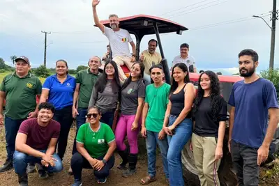 notícia: Governo do Amapá lança Programa Ater Mecanizo e amplia ações para fortalecer agricultura familiar no município de Amapá