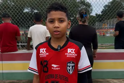 Foto: Ascom/Sedel Atleta do MV Academy, Taylson Daniel, é finalista na categoria sub-12
