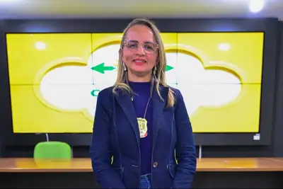 Foto: Luiz Santana/Sejusp Delegada Joseane Carvalho, diretora do Departamento de Polícia Especializada