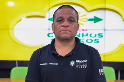 Foto: Luiz Santana/Sejusp Major Fabiano Ferreira, assessor de Gestão Estratégica de Informações Estatísticas