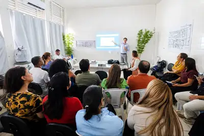 notícia: Governo do Amapá fortalece gestão hospitalar com treinamento do Hospital Sírio-Libanês no Hospital Estadual de Santana
