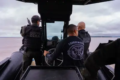 notícia: Com articulação do Governo do Estado, Polícia Civil recebe lancha para combate ao crime organizado no Amapá