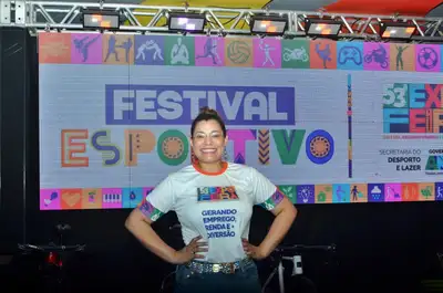 Foto: SECOM Secretária de Desporto e Lazer, Cibely Souza