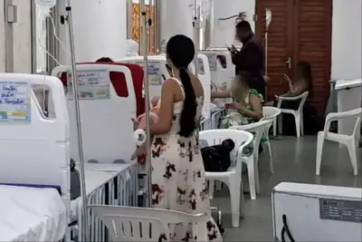 notícia: Hospital de Oiapoque registra aumento de 43% nos casos de síndrome gripal em comparação com 2025