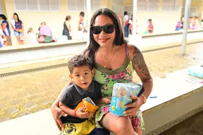 notícia: ‘Consegui resolver vários atendimentos em um só dia’, relata moradora do Conjunto Macapaba durante ação de saúde