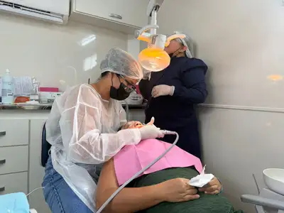 notícia: Mais Sorriso leva atendimentos odontológicos ao Macapaba durante ação do Governo do Amapá