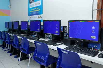 notícia: Escola do Amapá recebe investimentos em conectividade do Governo Federal 
