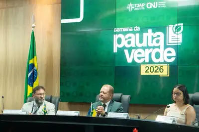 notícia: Governo do Amapá e Tribunal de Justiça assinam NAT Ambiental para fortalecer a proteção e a gestão ambiental