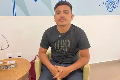 Foto: Maciel/Sesa Ediclei Rosa, marido da paciente