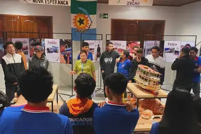 notícia: Alunos do curso de Guia de Turismo do Cepajob participam de capacitação no Parque Residência e cinco já iniciam atividade remunerada