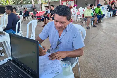 Foto: Andréa Luz/Amapá Terras Agricultor, Jeremias Santos Feitosa