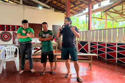 Foto: Divulgação Cristiane Mareco Coordenador regional Norte do Rurap, Elielson Almeida