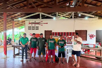 Foto: Divulgação Cristiane Mareco O ex deputado Camilo Capiberibe, autor da emenda da Ater Indígena apresenta os projetos