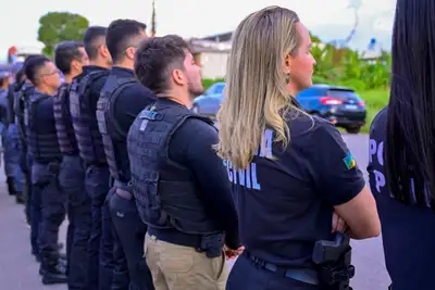 notícia: Operação Mulher Segura prende mais de 40 agressores e concede 71 medidas protetivas em 10 dias
