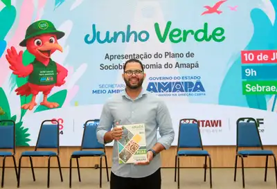 Foto: Márcia do Carmo/GEA Cássio Lemos, secretário de gestão adjunto de Meio Ambiente do Amapá