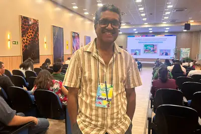 Foto: Márcia do Carmo/GEA Joaquim Belo, diretor de Formação Nacional do Conselho Nacional das Populações Extrativistas