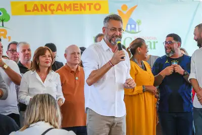 notícia: Governador Clécio Luís anuncia apoio do Estado ao primeiro conjunto habitacional do programa Minha Casa, Minha Vida em Santana