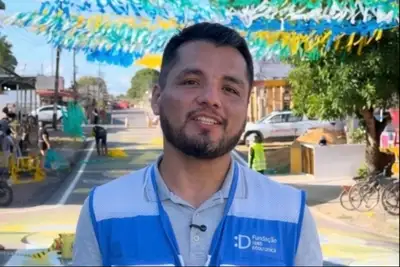 Foto: FRAM Coordenador de projetos da Fundação Rede Amazônica, Matheus Aquino ressalta o papel do esporte como ferramenta de integração comunitária e conscientização ambiental.