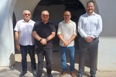 Foto: Divulgação/Semin CEO´s das empresas com os secretários Mamede Barbosa e Edvan Barros