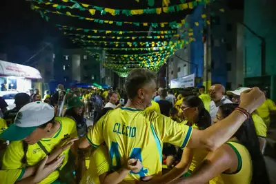 galeria:  Primeiro Jogo do Brasil na Copa - Ponte do Apertadinho e Vila dos Oliveiras