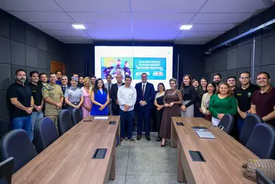 notícia: ‘O Amapá é exemplo em execução de recursos e investimentos na segurança pública’, afirma representante do Governo Federal durante avaliação técnica