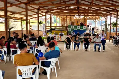notícia: Após percorrer centenas de quilômetros, 'Caravana da Educação' atende escolas indígenas em Oiapoque