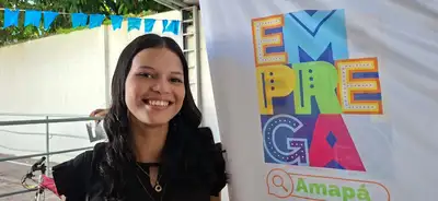 Paula Fernanda Palheta Ferreira se cadastrou para uma vaga de estágio como recepcionista no mutirão de empregabilidade