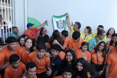 notícia: Governo do Amapá entrega Escola Estadual Jarilândia totalmente reconstruída em Vitória do Jari