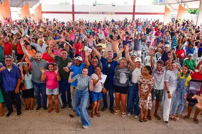 notícia: Governo do Amapá e Prefeitura de Laranjal do Jari lançam programa ‘Olhar do Futuro’, com consultas oftalmológicas e doação de óculos de grau