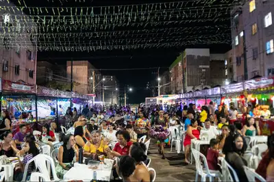 notícia: 'Arraiá dos Residenciá': Governo do Amapá inicia 3ª edição do evento com uma grande festa no Jardim Açucena