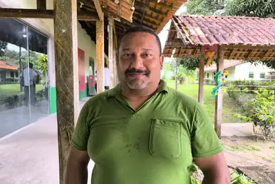 Tomaz dos Santos, tutor do Programa Escola da Terra
