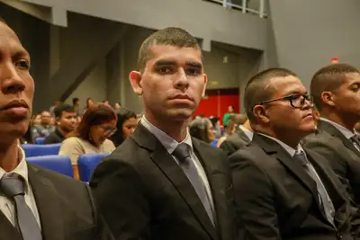 O cadete Antônio Rennier, de 22 anos