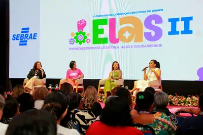 notícia: Enfrentamento à violência contra as mulheres dominou os debates na tarde do último dia de encontro no Sebrae/AP