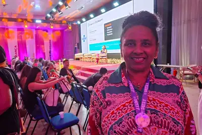 Representante de Movimentos Sociais, Raimunda Coutinho de Souza