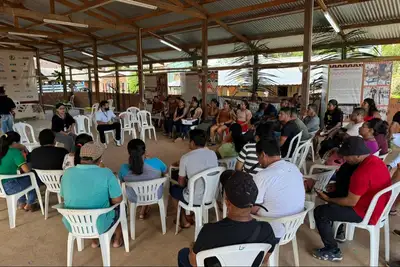 notícia: Governo do Amapá realiza mais de 5 mil atendimentos de saúde em comunidades indígenas de Oiapoque